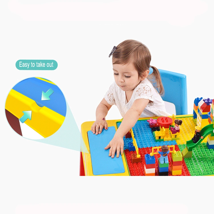 Environmental Friendly Materials Drawing Playing 2 in 1 Kids Play Table