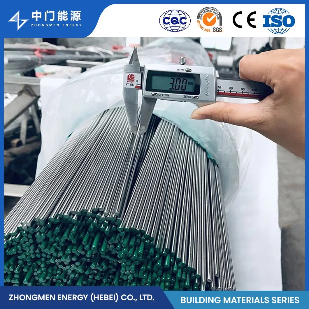 Zhongmen Energy Reinforcing Steel Wire Rod Custom High Carbon Steel Wire Rods China Rod and Specialty Wire Factory CE Certification Carbon Steel Wire Steel Rods