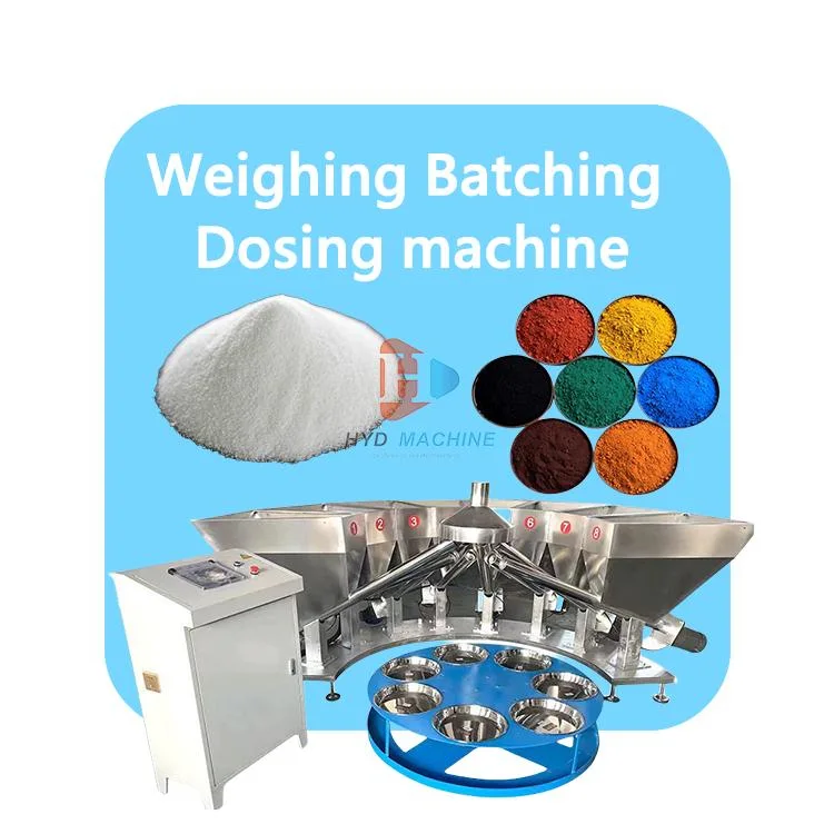 PVC Addtives Auto Weighing Mixing Blending Gravimetric Dosing Machine System