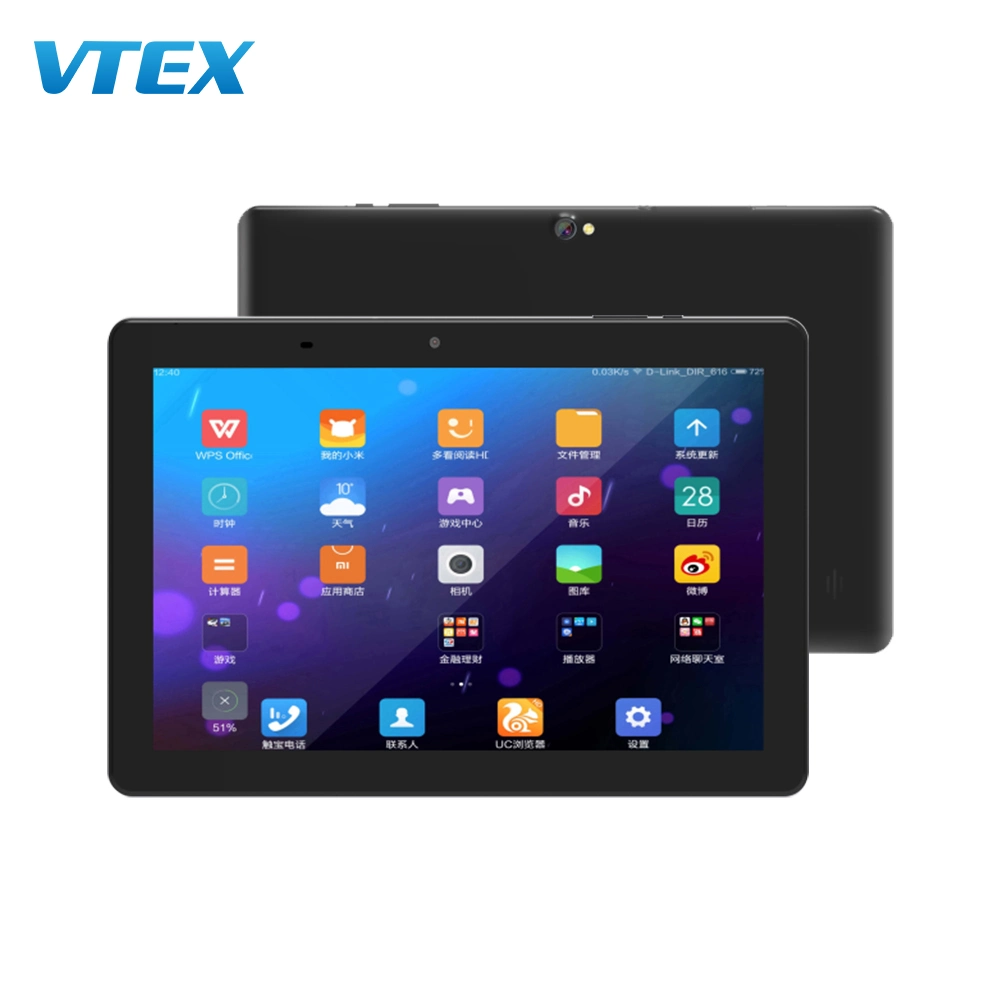 Comercio al por mayor de 10.1 pulgadas WiFi Android 10 puntos Touch Tablet PC Tablet 4G LTE SIM