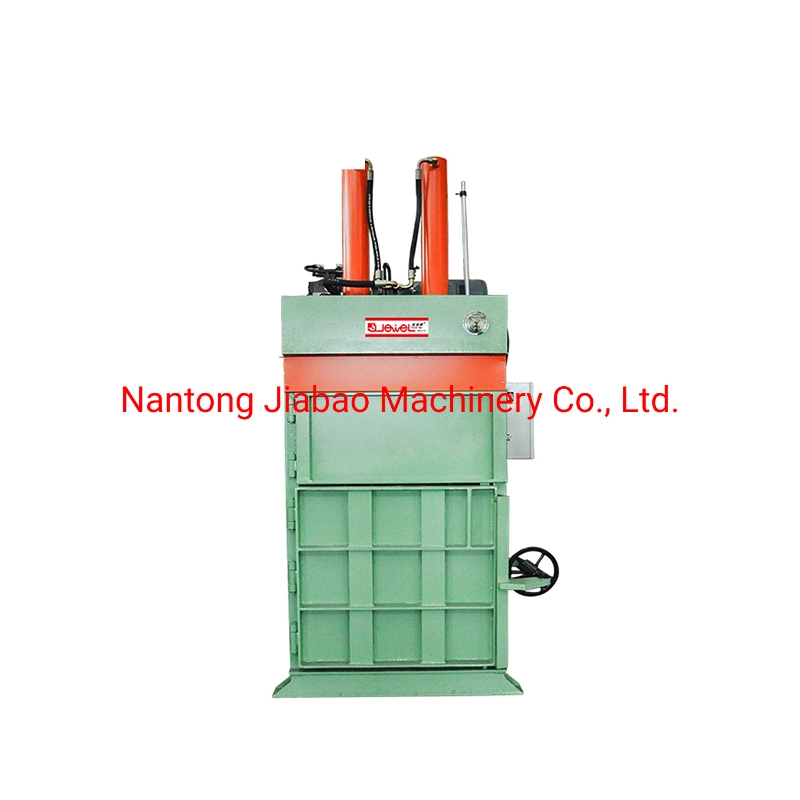 Vertical Hydraulic Plastic Foam Scrap Compactor with ISO