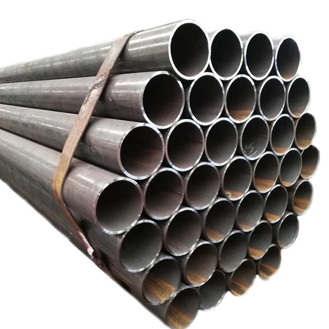 Hot Selling ASTM A53 ERW Welded Round Steel PPE Welding Mild Black Pipe Carbon Steel Pipe Manufacturer for Building Material