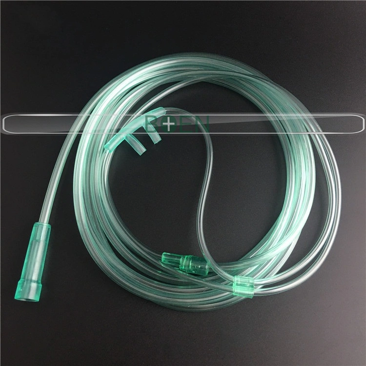 Disposable Oxygen Nasal Cannula Oxygen Cannula with Straight/Curved Nasal Tip