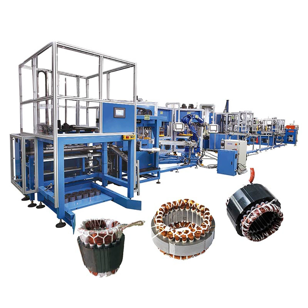 Hot Selling Automatic Motor Winding Stator Production Line Machine