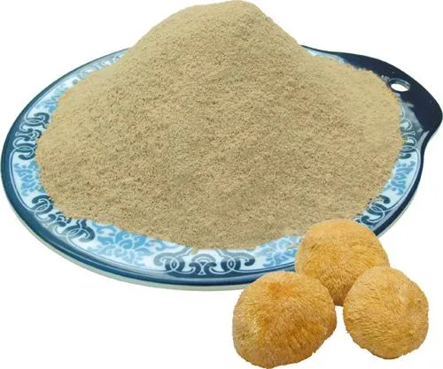 مصنع مستخرج النباتات السعر العضوي الأسود Mane Mushroom Powder Health الطعام