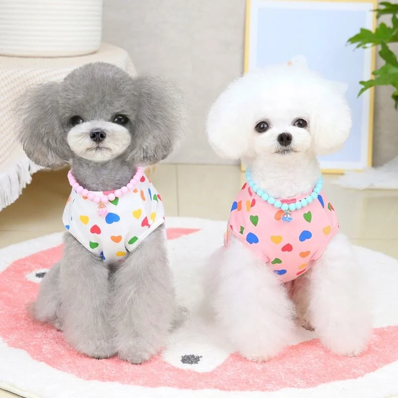 Vestuário macio e confortável de verão Puppy Dog Spring