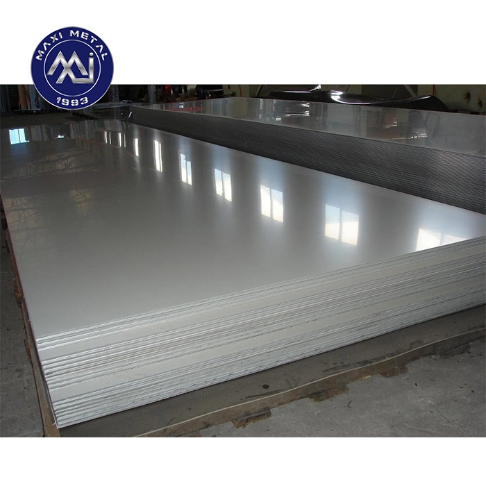 ASTM A240 304 321 316L 310S 1.4841, escovado do cabelo 2b Ba polido espelho brilhante acabamento de superfície quente, laminados a frio Ss em aço inoxidável Sheet