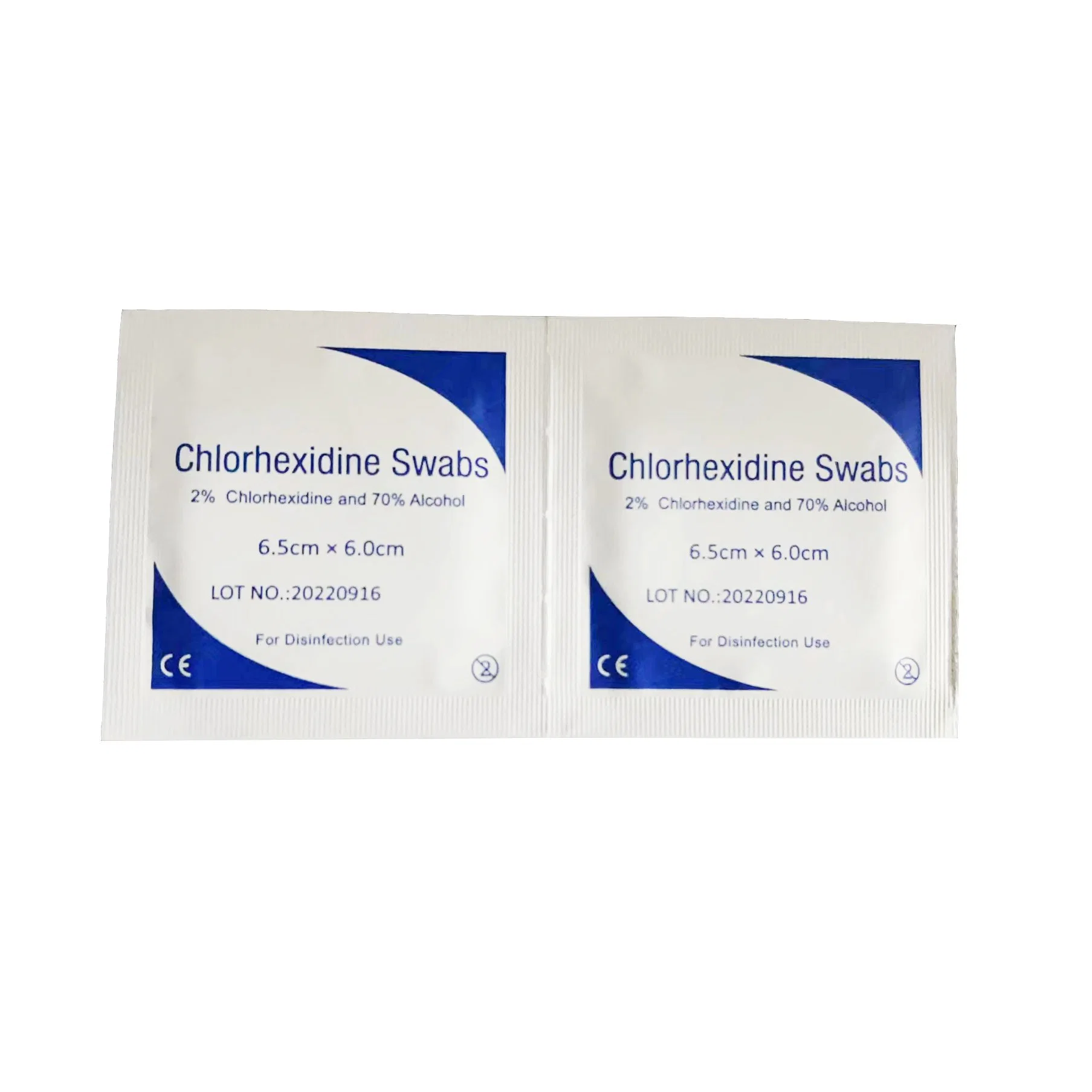 Antiseptic Chg Prep Pad with 2% Chlorhexidine Gluconate and 70% Alcohol