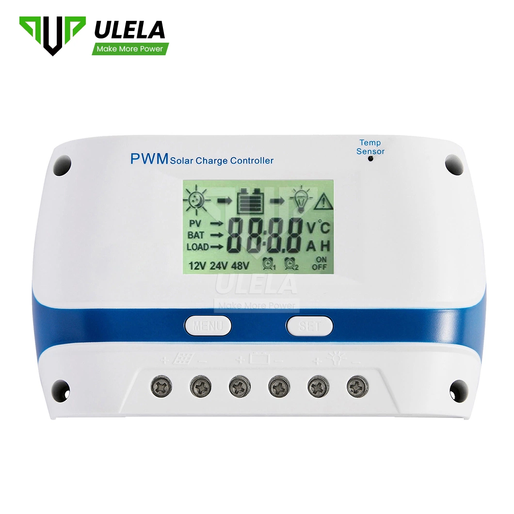 Ulela Solar Power System Controller Wholesale/Supplierr Charge Controller Wind Turbine China PWM PV Wind Solar Hybrid Controller