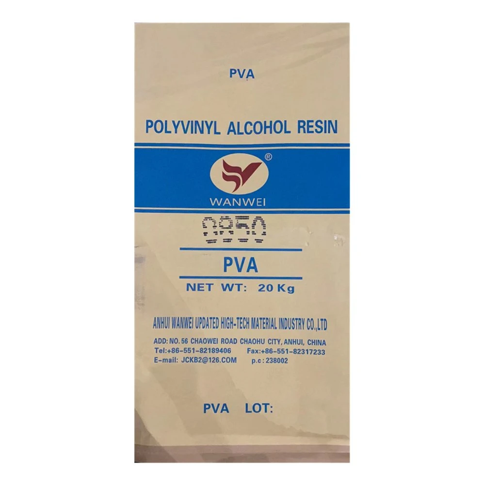 Venta caliente CAS 9002-89-5 PVA 1788// 217/2488 088-20 PVA de polvo de alcohol polivinílico