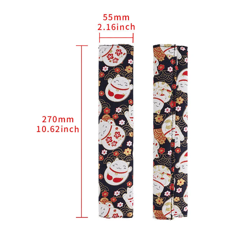 Jdm Lucky Cat Soft Cotton Car Seat Belt Shoulder Pad