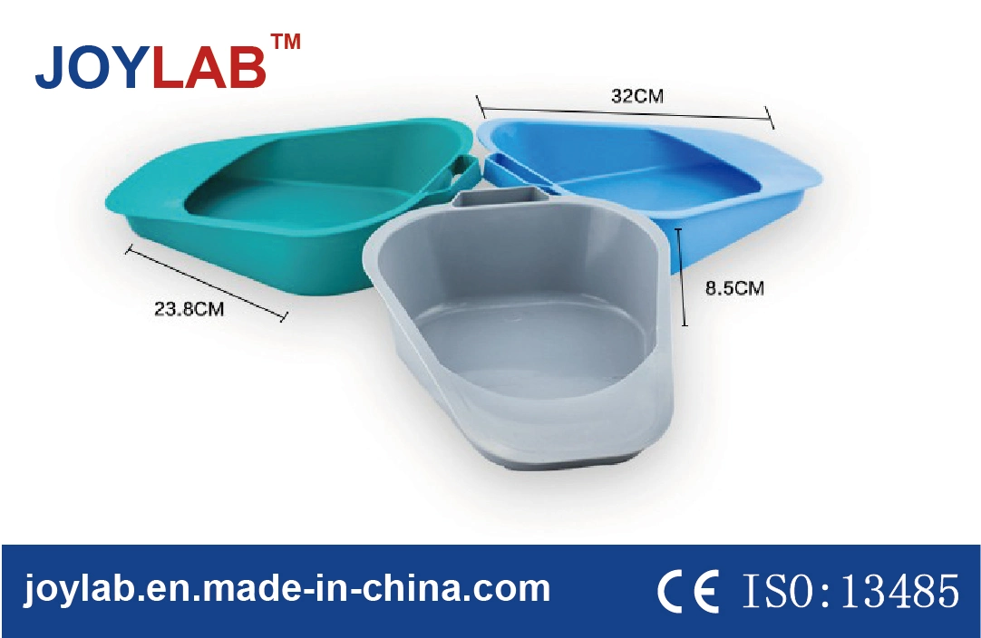 Plastic Disposable Patient Fracture Bedpan with Different Color