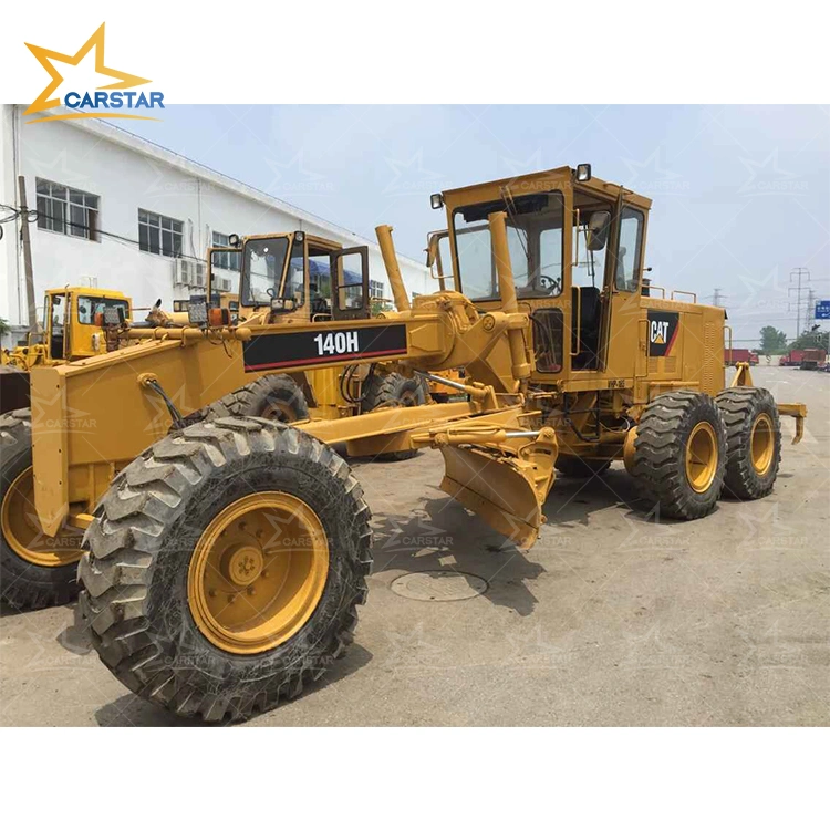 Secondhand Construction Machinery Cat 140h Used Caterpillar Motor Grader 140h