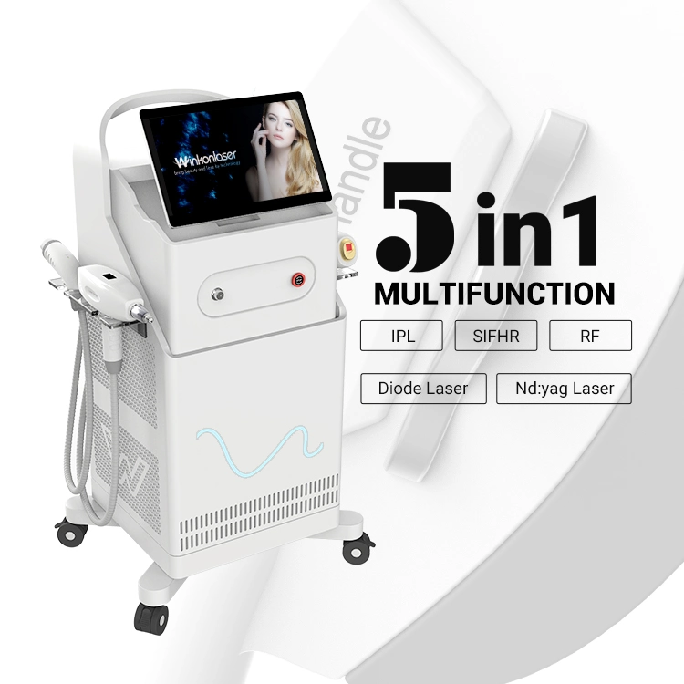 Clinics Salons Big Color Touch Screen 430-640nm Opt Technology Wrinkles Treatment Vascular Removal Advanced IPL Laser Hair Removal