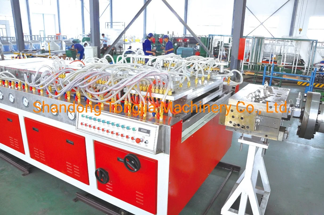 Tongjia Jg-Msb PVC Wood Plastic Door Panel Extrusion Line WPC Machine