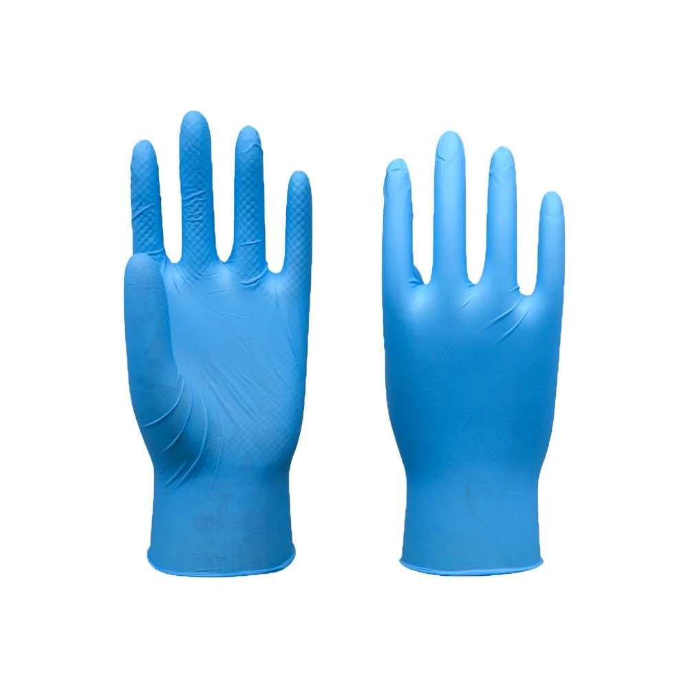 China Wholesale Disposable Nitrile Examination Gloves Safety Protective Nitrile Gloves