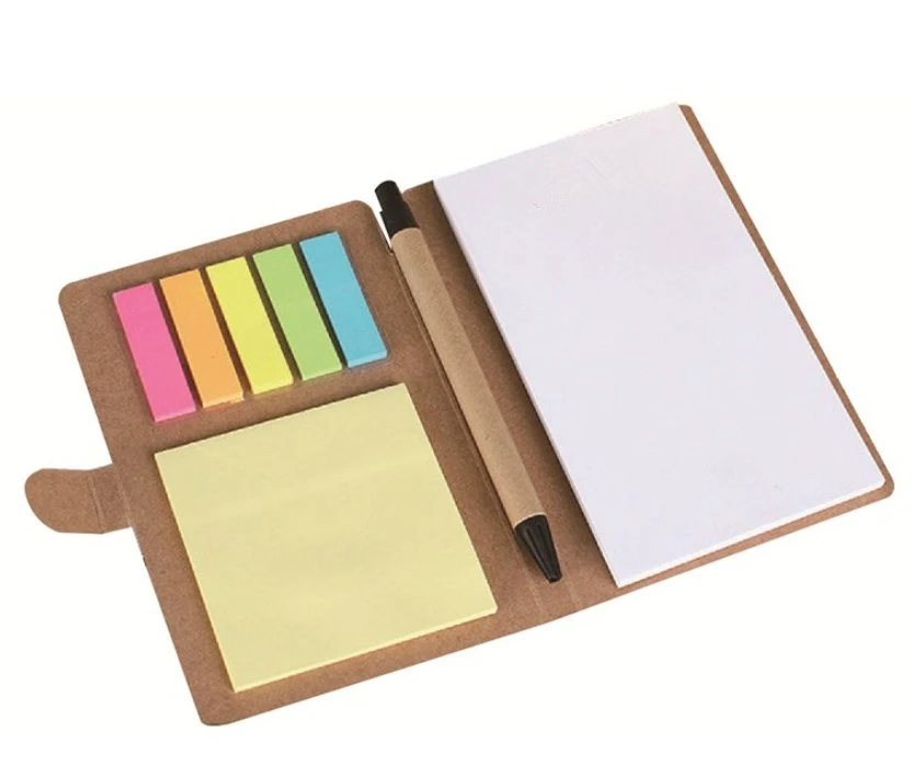 Custom Logo Creative Kraft Paper Notepad A6 Notebook Memo Scratchpads