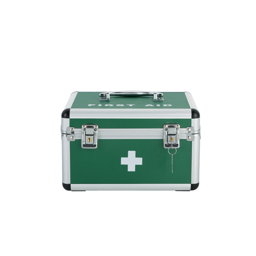 Disque d'urgence médicale personnalisée Trousse de premiers secours cas en aluminium