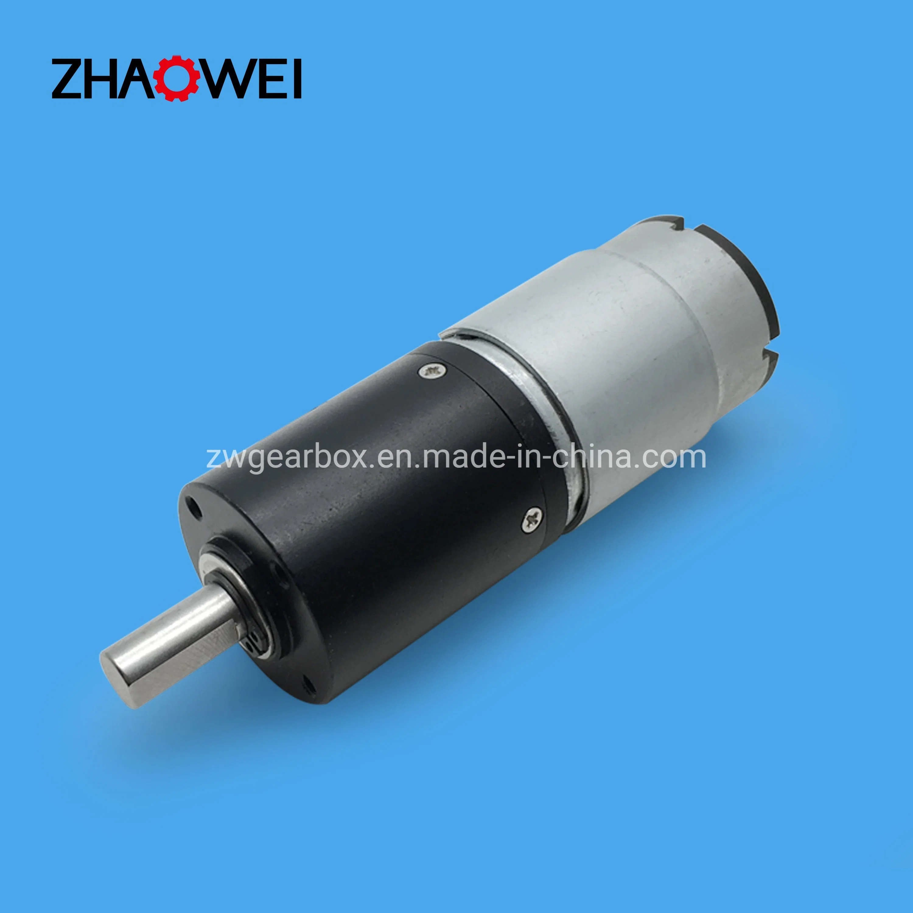 12V Low Rpm Small DC Gear Motor with Gearbox