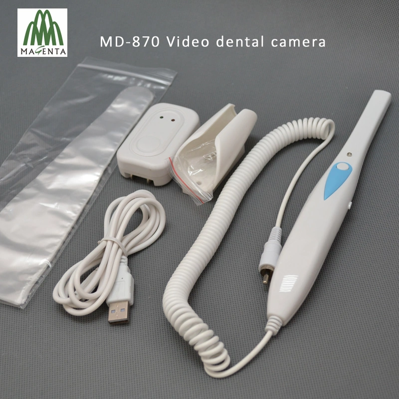 Dental TV Cámara Intraoral con batería recargable para el Examen Dental dentista