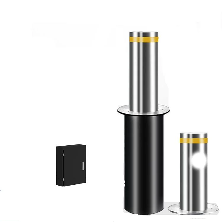 CE Approved Hydraulic Lifting Bollards Hydraulic Automatic Rising Bollards Road Safety Barriers