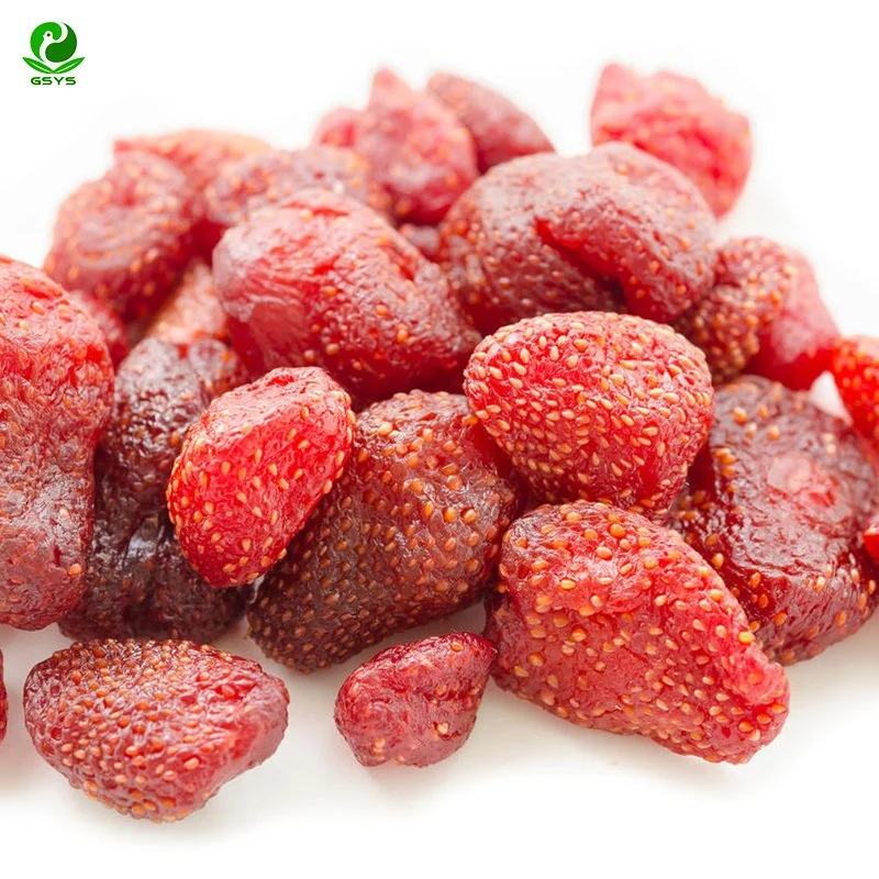 La comida natural fresas secos procedentes de China nueva cosecha de fresas secas