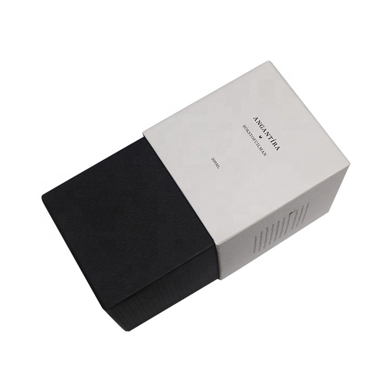 Custom Rigid Cardboard Fancy Art Paper Box Luxury Rigid Packaging Boxes Candle Gift Box with Logo