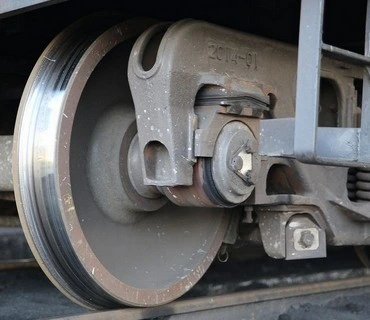 Personalizar la fundición de piezas de tren de forja y hierro fundido de ruedas de ferrocarril de la rampa de acero/ruedas del tren de ruedas