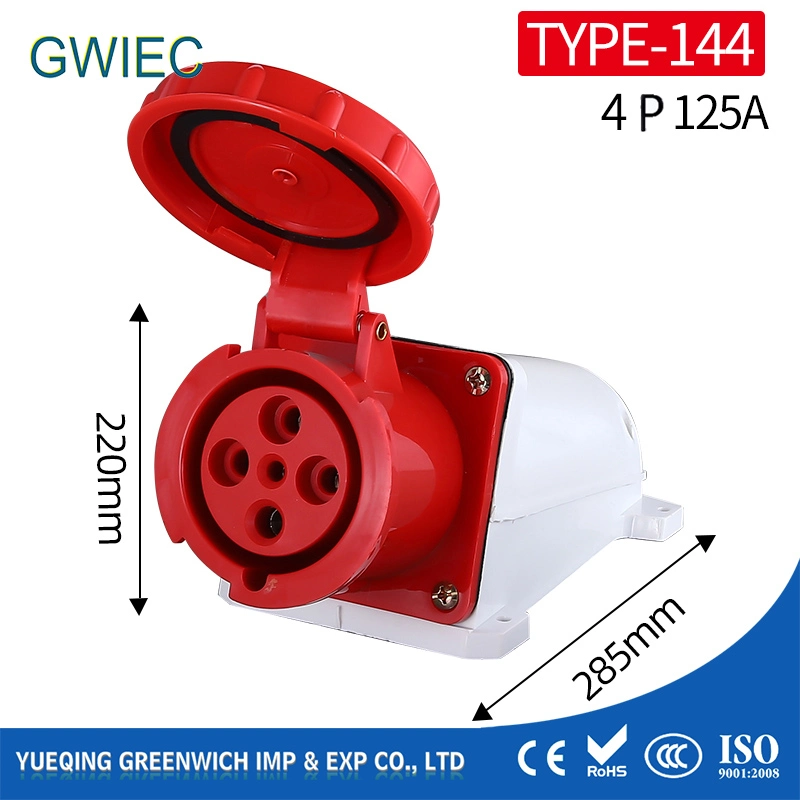 230V Industrial Electrical Gwiec Plug Male Female 32AMP Socket with Low Price