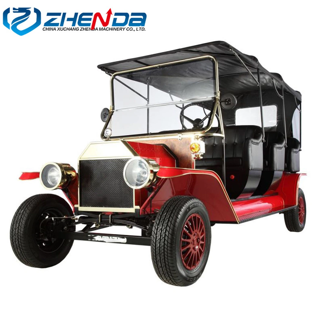 New White Fashionable Classic Car/Customized Golf Cart/Special Transportation Classic Car for Sale