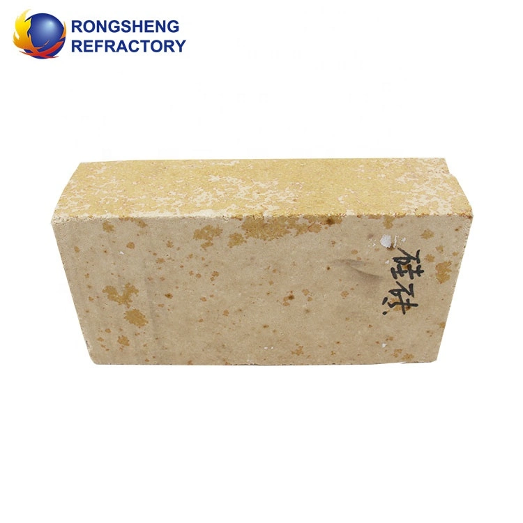 Glass Furnace Low Density Quartz 95% Sio2 Alumina Silica Refractory Brick