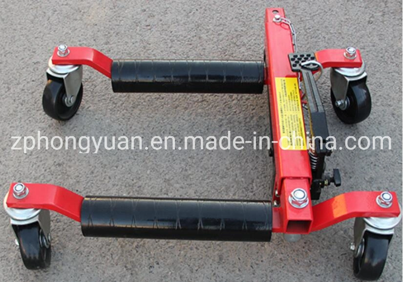 Hongyuan Hydraulic Truck Moves Car Auto Cart Capacity 680kg with Tyre Changer