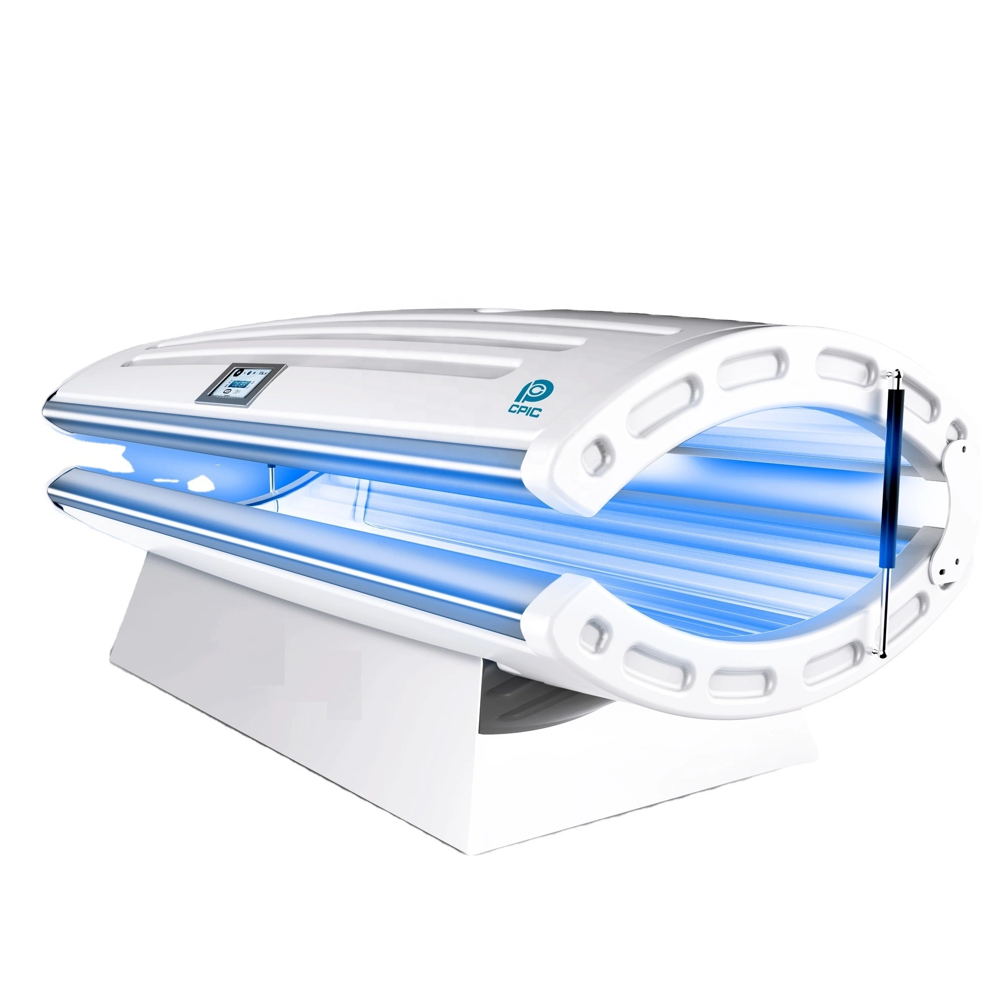 UV Light Solarium Bed W4 400nm Wavelength Indoor Tanning Bed with Cosmedico Lamps Tanning Salons Commerical Solarium