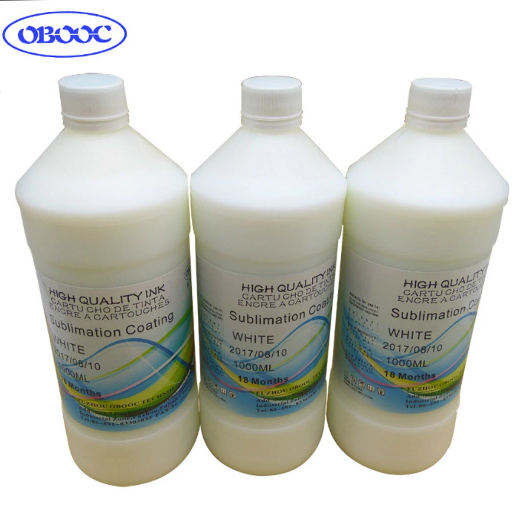 1000ml White Sublimation Liquid Coating for 100% Light Cotton