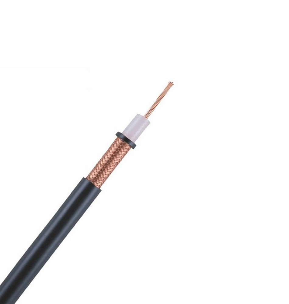 0,80mm espesor PVC/PE Jacket cable coaxial de comunicación inalámbrica con alta Calidad