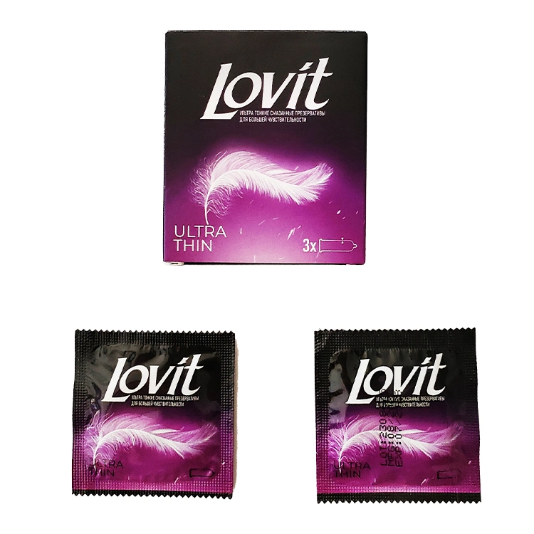 Adult Sexy Products OEM Custom Male Latex Condom