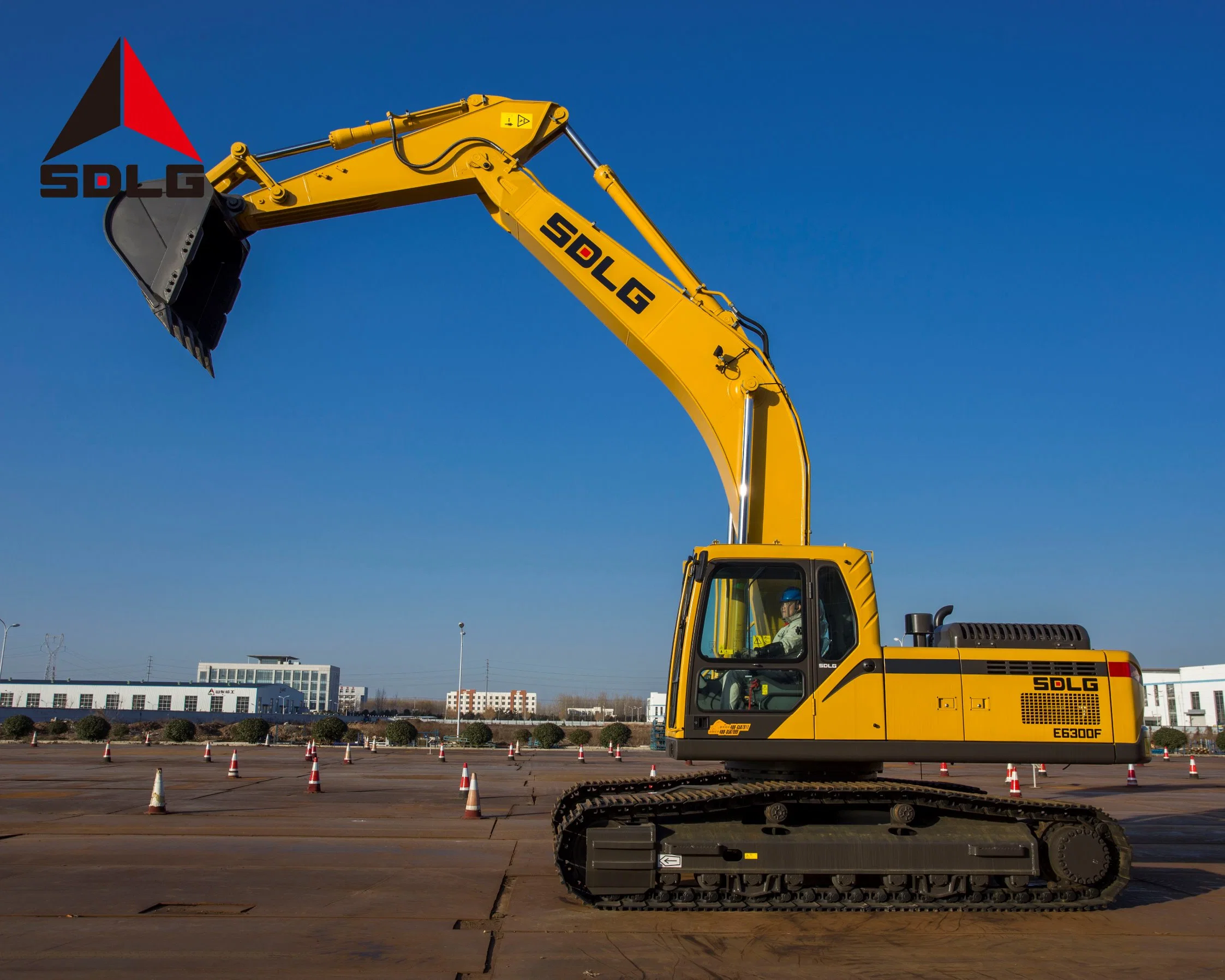 Sdlg 36t-E6300f Medium Hydraulic Excavator with Double Pump