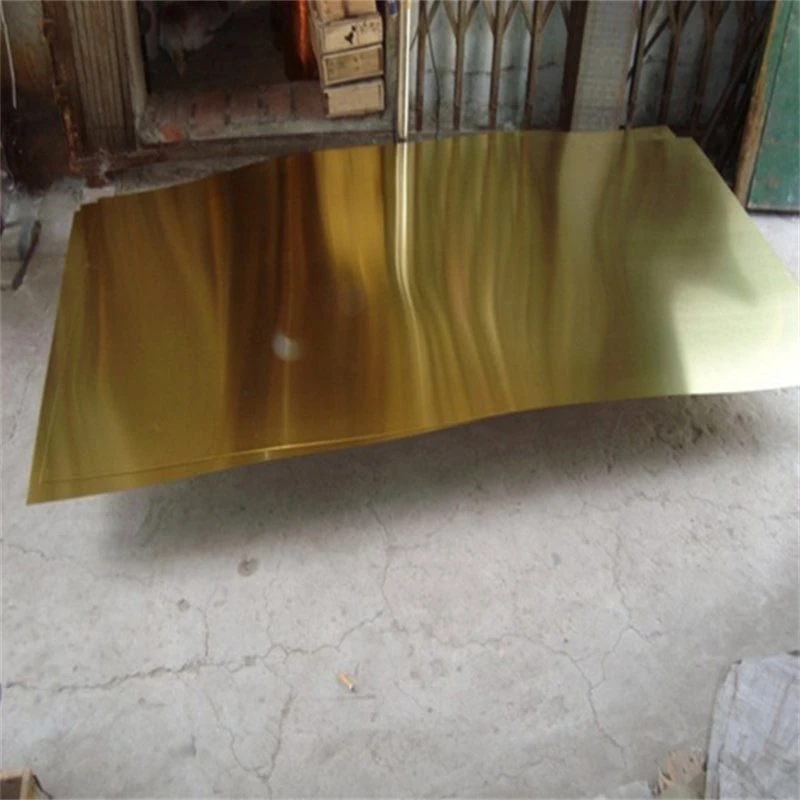 High quality/High cost performance  C26800 C27200 2021 Hot Selling Brass Plate Customized Thickness 0.3mm-60mm Copper Brass Sheet