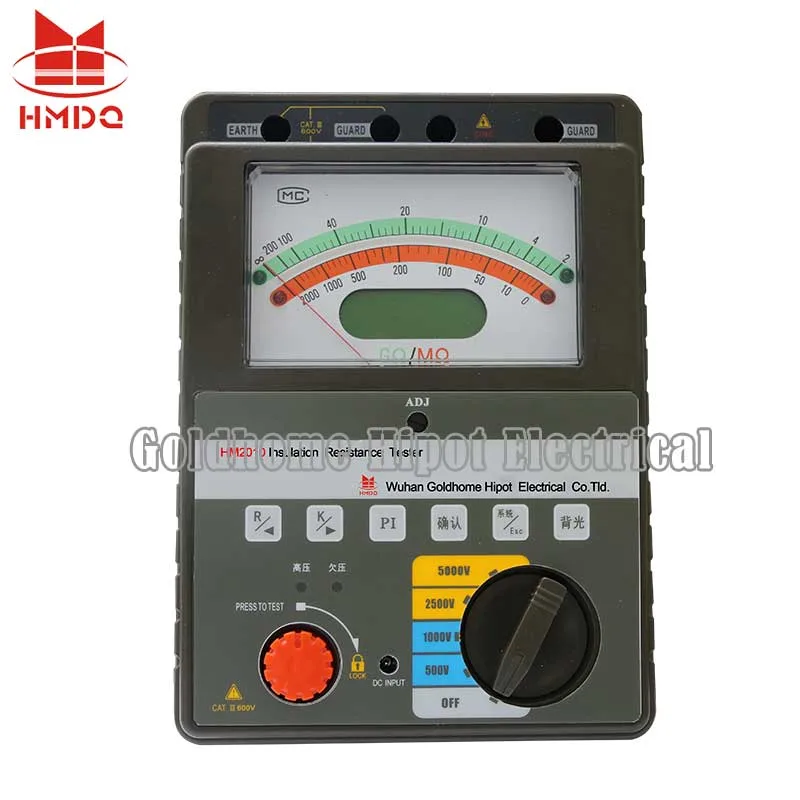 Analogue and Digital Display Type Insulation Resistance Meter