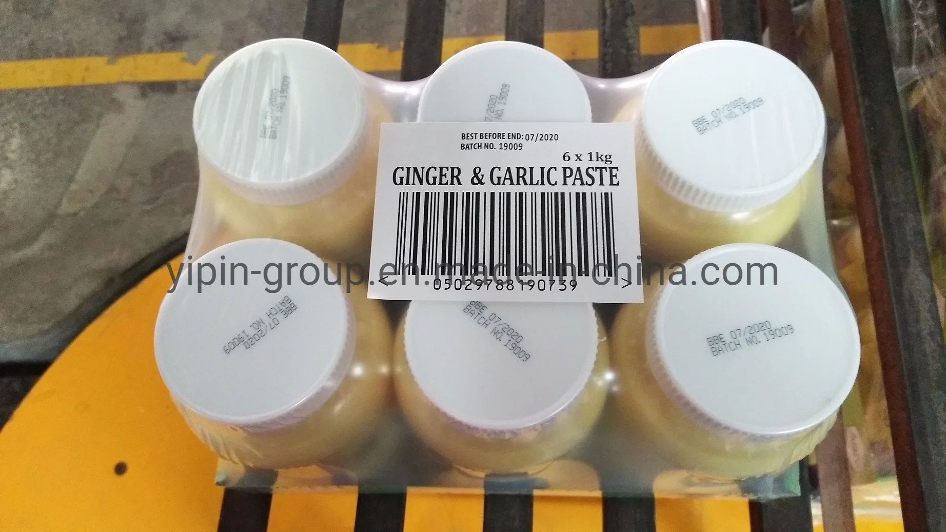 Fresh Garlic Paste in Pet Jar for Retail or Restaurant Use