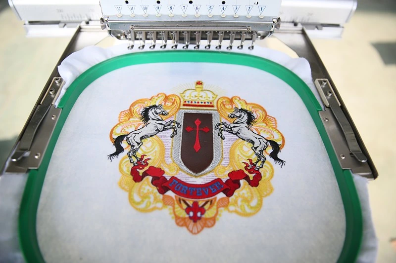 Sunsure Single Head Compact Embroidery Machine for Garment, Shoes & Accessories