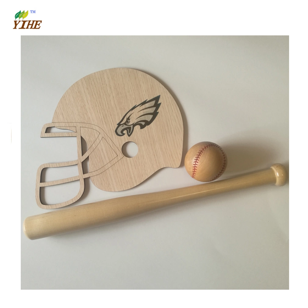 Regalo de béisbol de madera fabricado por un fabricante profesional de productos de madera