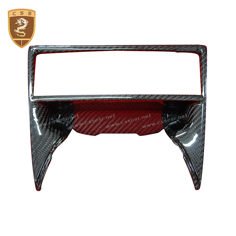 Replacement Parts Carbon Fiber Air Conditioner Control Panel for Lambo Gallardo Lp560 Lp570