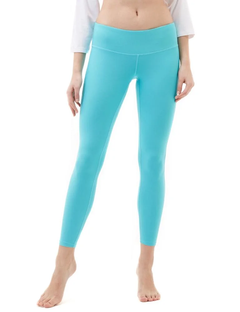 Woman Fashion Yoga Pants MID-Waist High-Waist Tummy Control