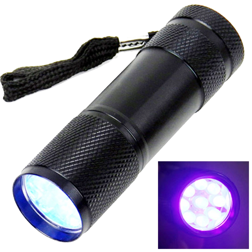 21 LED UV-Licht 365nm 395nm Schwarzlicht Ultraviolett-Taschenlampe