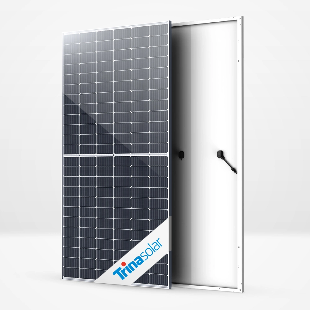 Tier 1 Trina PV Solar Panel 9bb 500W 550W 600W 182mm Half Cell Mono Solar Panel Module Trina 500 550 600 Watt Wp Wholesale Price