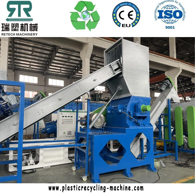 Vollautomatische PP PE HDPE Abfallflasche/Folie/gewebter Beutel/Raffia/Jumbo-Beutel-Reinigung Recycling Reinigungsmaschine Pelletiermaschine / Crusher / Grinder / Shredder Maschine