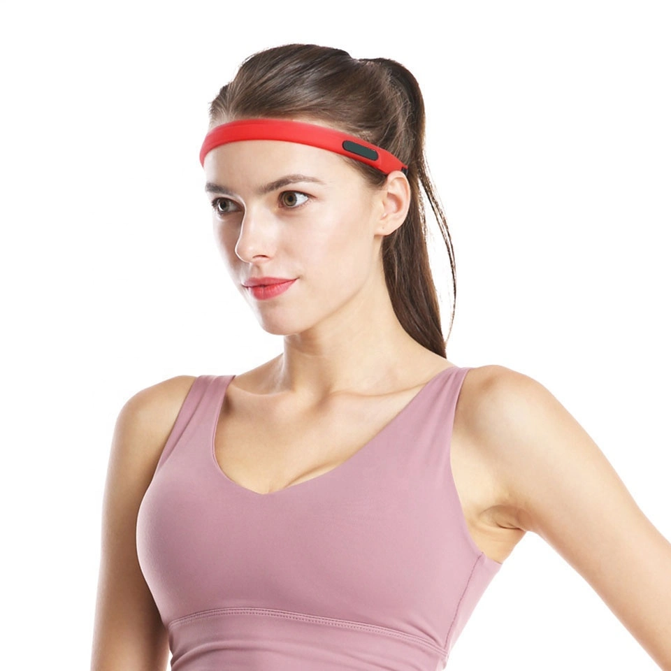 2021 Fashion Silicone Guiding Sweat Head Band Wholesale/Supplier Sweatband Elastic Headband Sport Sweatband Silicone