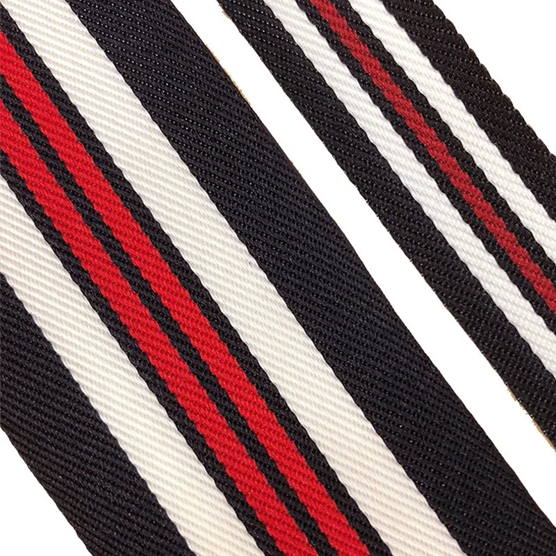 Customized Wholesale/Supplier Striped Insignia Accessory Bespoke Nylon Medal Striped Ribbon