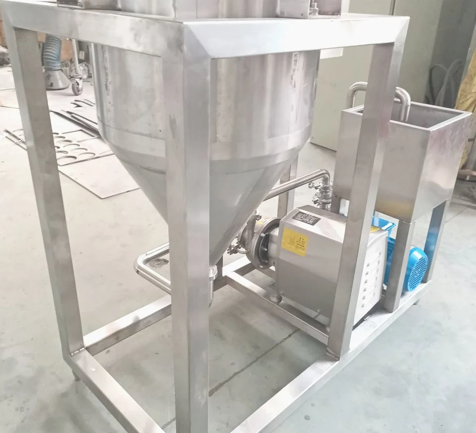 Less Than 1000lph Capacity for Juice Milk Dairy Beverage Deaerator Equipment